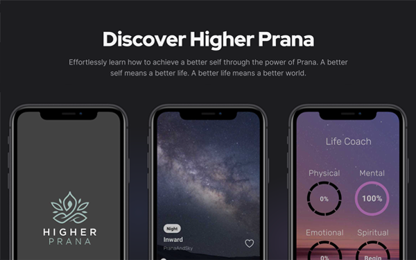 Higher Prana - Mobile App & Web Development
